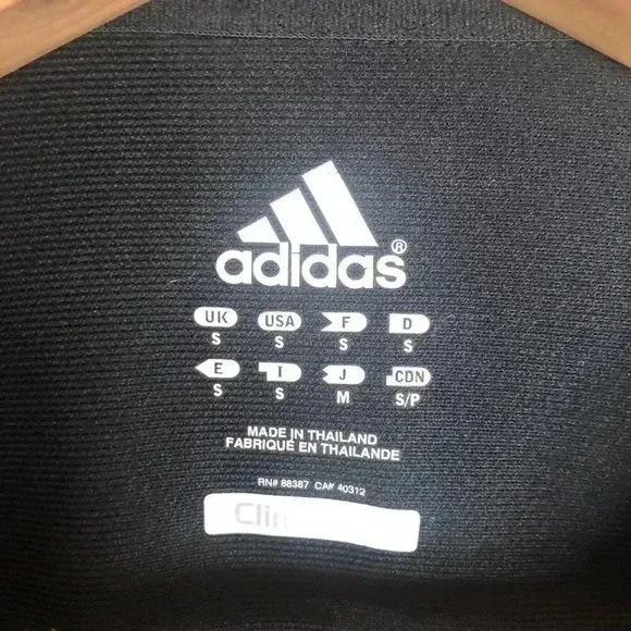 Adidas Striped Sports Zip Up Jacket - Picture 6 of 7